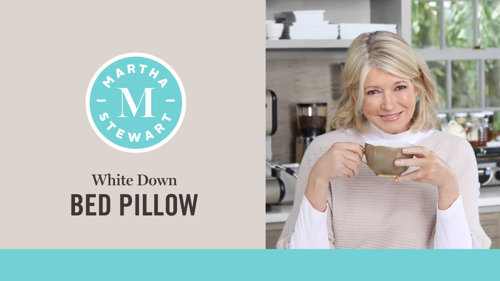 Martha Stewart Down L28 x W20cm Plush Support Pillow Reviews